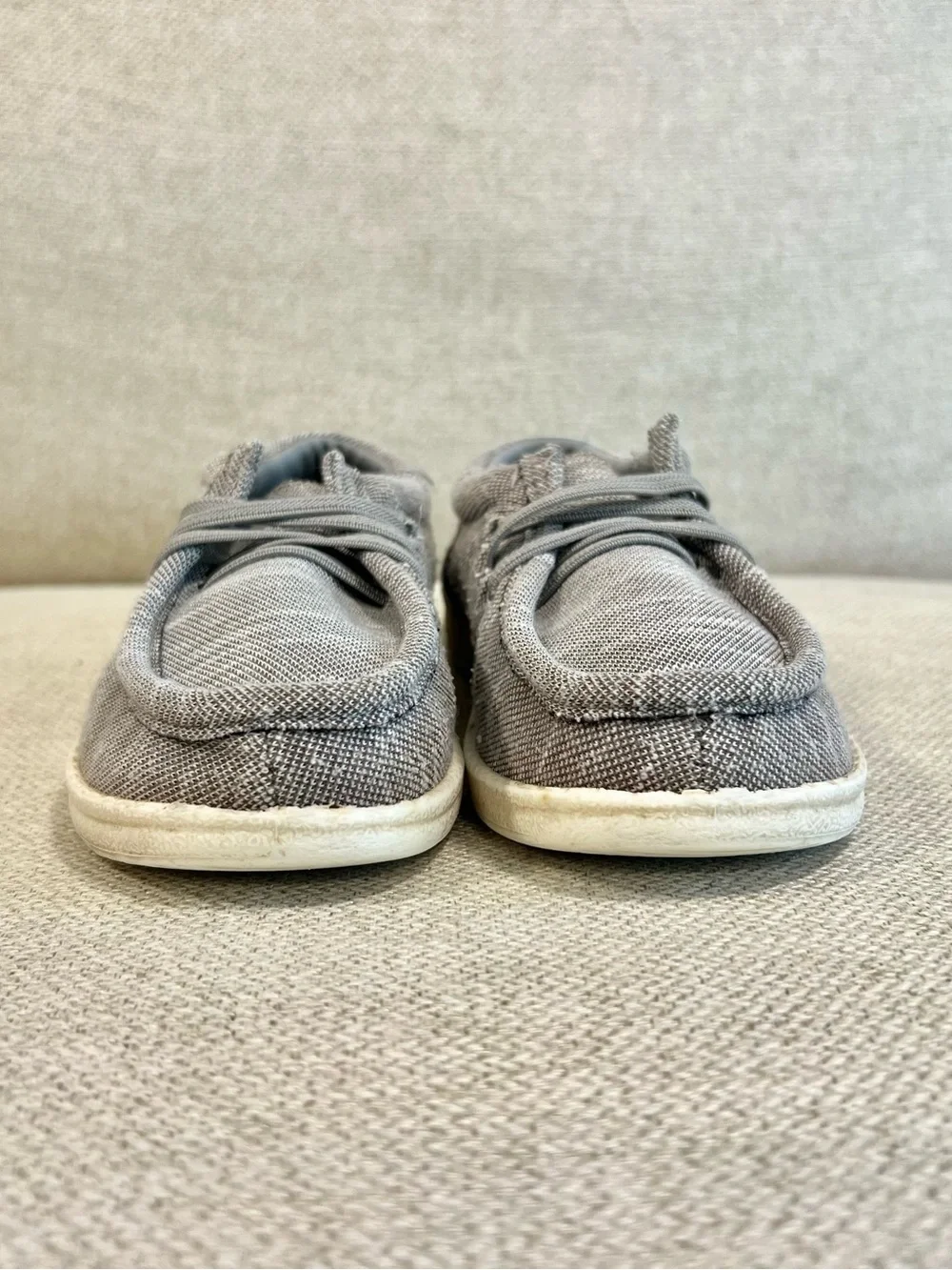 Tommy Bahama Size 12 Toddler Gray Casual Loafers Slip-On Moccasin Shoes